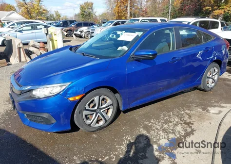 2016 Honda Civic Lx from USA, damaged, VIN 2HGFC2F5XGH539846